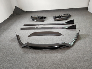 Utilizzato per Ferrari <span class=keywords><strong>F12</strong></span> di alta qualità 3K in fibra di carbonio DMC stile labbro anteriore diffusore posteriore gonna laterale Body Kit - Product Image 2
