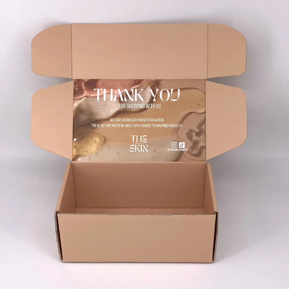 セットボックス配送ボックスペーパーミニロゴ3Dパッケージ化粧品メタルギフトカスタム引き出し化粧品郵送ボックス