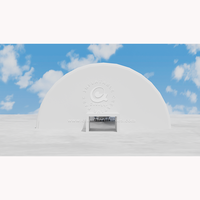 Hangar mobile gonflable OEM pour avions – Structure pneumatique pour entrepôt aéronautique