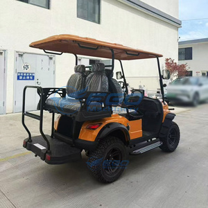 Carrito de Golf Eléctrico Clásico de 4 Plazas Económico con Batería de Litio/Plomo-Ácido Personalizable de 48V, Certificado CE, Alcance de 90 km - Product Image 1
