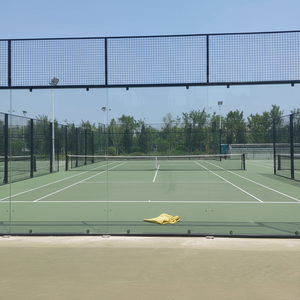 Court de <span class=keywords><strong>padel</strong></span> extérieur panoramique tendance 2026, cage de <span class=keywords><strong>padel</strong></span>, court de <span class=keywords><strong>tennis</strong></span> de <span class=keywords><strong>padel</strong></span> intérieur, vente chaude, prix d'usine - Product Image 5