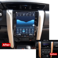Écran tactile Android 12,1 pouces pour Toyota SW4 SRX Fortuner 2016-2019, autoradio GPS, navigation, Carplay, lecteur DVD, DSP