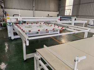 Machine à coudre matelassée à tête simple à grande vitesse avec écran tactile et moteur pour couvertures - Product Image 3