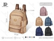 Women's <b>Backpack</b> With Pencil Case 15 Inches <b>School</b> Use Oxford Material Minimalist Style - Product Image 1