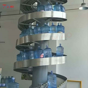 1200bph đầy đủ tự động trống 10-15 lít đóng chai 5 gallon nước tinh khiết dây chuyền sản xuất máy chiết rót - Product Image 1