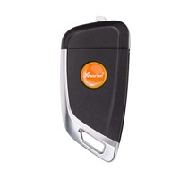 XHORSE XKKF05EN Clé télécommande filaire de type rabattable de 2e génération, lot de 5