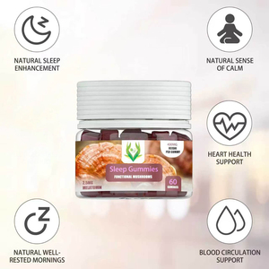 Private Label Sleep Gummies Functional Mushrooms Stress Relief <b>Supplement</b> Improves Natural Sleep Gummies - Product Image 5
