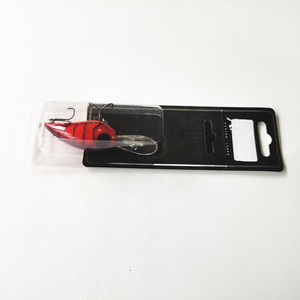Emballage personnalisé de leurre de <span class=keywords><strong>pêche</strong></span> en plastique blister coulissant à clapet avec carte coulissante - Product Image 1