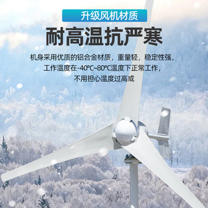 Wind <b>Generator</b> 300W 12V Home Use Small Renewable Energy With Blades And Controller For Lighting - Product Image 4