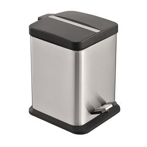 6 lít 12 lít <span class=keywords><strong>20</strong></span> lít thép sơn tĩnh điện vuông đạp bụi <span class=keywords><strong>bin</strong></span> nhà rác <span class=keywords><strong>bin</strong></span> - Product Image 1