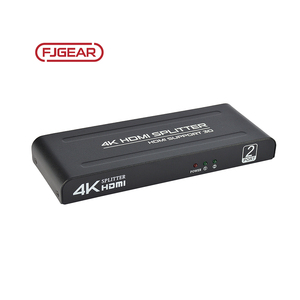 FJ-4K104 Fjgear 4 ports partagé <span class=keywords><strong>HD</strong></span> vision séparateur hdmi 4k 4 en <span class=keywords><strong>2</strong></span> sur 4 écrans affichage simultané - Product Image 3