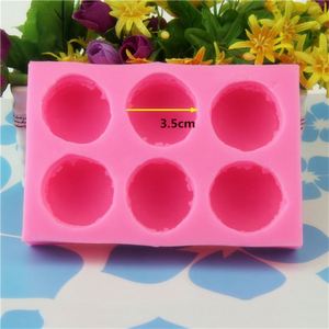 New Arrive Food Grade DIY Pudding Dessert Donut Cake <b>Baking</b> Decoration Food 3D Macaron Concrete <b>Silicone</b> Mold for Resin Casting - Product Image 4