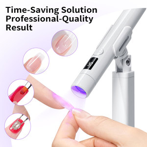 Mini lampe UV pour sécher les ongles, machine à ongles rotative à 360 degrés, multifonctionnelle, rechargeable par USB, lampe LED portable pour manucure - Product Image 2