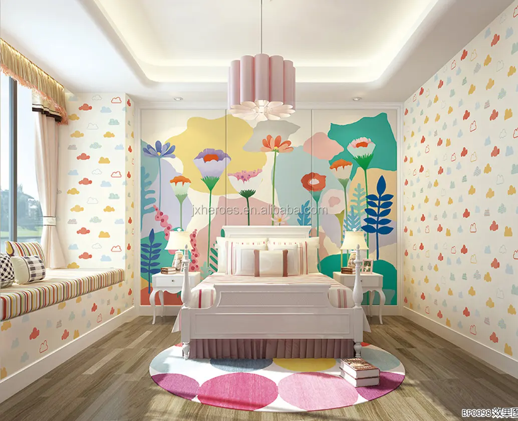 Papier peint sur mesure 3D pour enfants, tapisserie haut de gamme pour chambre