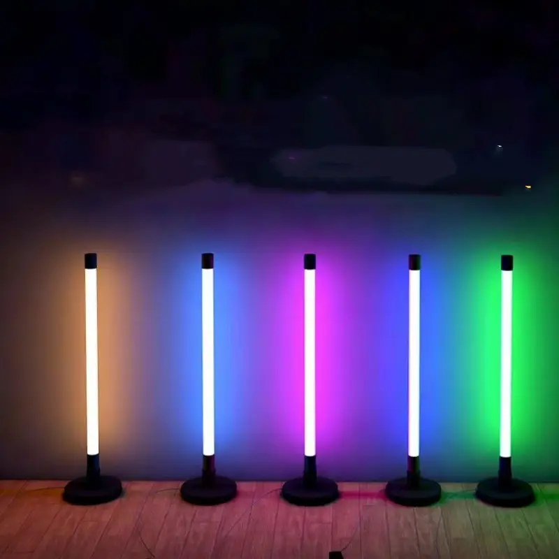 Цветная (RGB) интеллигентая (ый) труба лампы охраны окружающей среды для живые фотографии пола диска светодиодные трубки rgb адресуемых