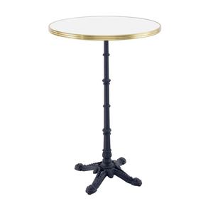 Mesa de Bistró, Bar, Pub o Taberna Lifepursue para Exteriores, Fabricada en HPL de Grado Exterior con Borde Metálico - Product Image 1