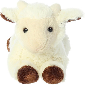 A662 fabbrica ASTM F963 CPSIA capretto di peluche all'ingrosso giocattolo ODM OEM bianco senza tempo di capra pronta su misura - Product Image 4