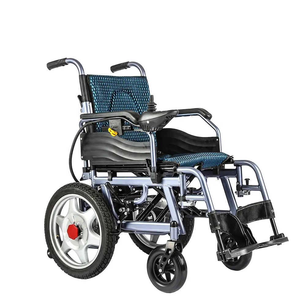 China wholesale foldable handicapped lightweight power electric wheelchair for disabled
