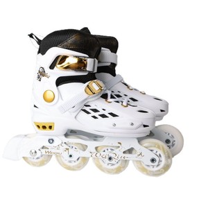 Ensemble complet de patins à roulettes pour adultes, enfants, débutants et professionnels, tissus en microfibre, modèle Terminator-Ice, patins en ligne - Product Image 1