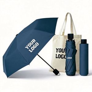 Sombrillas Promocionales con Logotipo Personalizado para Regalos Empresariales, Venta al Por Mayor de Fábrica - Product Image 1