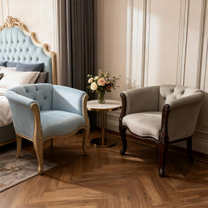 Jiuwei đồ nội thất bền nhung vải ghế bành thoải mái phòng khách giải trí ghế - Product Image 4