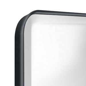 <span class=keywords><strong>Armoire</strong></span> à médicaments en plastique avec miroir de salle de bain avec cadre en métal noir - Product Image 3