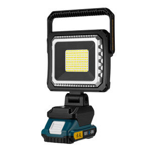 Lampe de travail robuste pour la maison, le <span class=keywords><strong>camping</strong></span>, les chantiers de construction, compatible avec M-AKITA, <span class=keywords><strong>B</strong></span>-OSCH, M-ILWAUKEE, DE-WALT, sans <span class=keywords><strong>batterie</strong></span> - Product Image 3