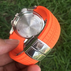 2025 Luxury Sports Quartz <b>Watch</b> Japan VD53 Chronograph Stainless Steel <b>Watch</b> Rubber Strap Reloj Hombre Waterproof - Product Image 3