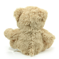 Ours brun doux animal en peluche couette maille jouets à fourrure personnalisé petit ours en peluche jouet parfait brodé soulagement du Stress