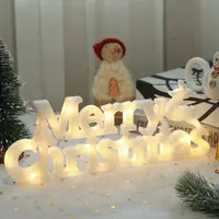 Рождественский подвесной светильник для двери, Мерцающая лампа с аккумулятором, праздничный светодиодный светильник для помещений, Рождественская елка