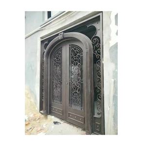 Le dernier design et l'élégante porte en fer de la porte d'entrée, coupon en espèces de 500 yuans gratuit - Product Image 6