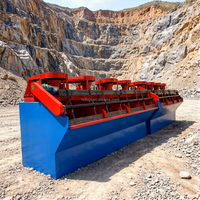 Machine de flottation à agitateur modèle SF0.7, moteur 380V pour le traitement des minerais en Égypte et au Soudan avec garantie d'un an
