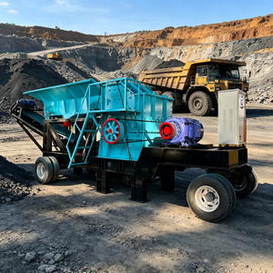 Vente directe usine – Roulement de moteur pour concasseur à marteaux mobile RongDing, pour l'extraction de roches, le traitement intensif des carrières de pierres, 20-200 t/h - Product Image 2
