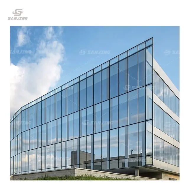 Vorhang fassade Preis pro m2 Glasfassade system