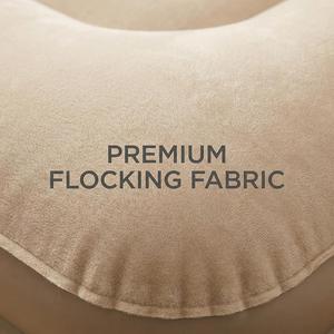 New 40cm Thick Double Self-inflating Air Mattress with Built-in Pump for Camping 2.<b>Portable</b> Flocked Air <b>Bed</b> Foldable Camping - Product Image 3