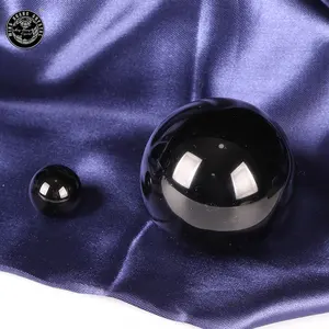 Mh-bl104批发黑色黑曜石石英球水晶球玻璃镇纸装饰球