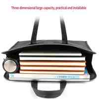 Sac à main d'affaires portable pour homme, grande capacité, en tissu Oxford imperméable, avec sacoche pour ordinateur portable, pour les réunions, Guangzhou