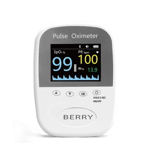 Oxymètre de pouls portable électrique avec Bluetooth pour bébés et adultes, utilisation hospitalière et à domicile, moniteur de fréquence cardiaque SpO2 - Product Image 1