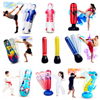 Sac de boxe gonflable en Pvc pour enfants et adultes, entraînement en plein air et en salle