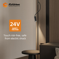 Bon prix 24V système de lumière LED magnétique en rail 5mm mini slim ultra fin étroit lumière LED magnétique en rail