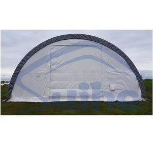 408020R Tente de stockage industrielle à grand dôme à usage intensif Couvre-voiture en acier galvanisé à haute résistance Design sportif avec excellent - Product Image 4