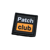 Patchs en PVC caoutchouté 3D personnalisés avec motif floral en relief pour les fans de jeux, pour chapeaux et sacs