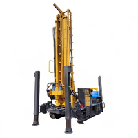 Foreuse de puits d'eau automatique diesel Feida FY450, 450M, plateforme de forage rotative, moteur, boîte de vitesses, chenilles mobiles
