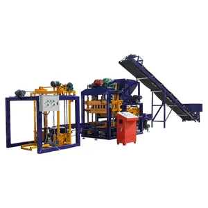 Máquina de fabricación de bloques de ladrillo superventas, precio de venta en Zambia, Kenia, Dubai, Nepal, Nigeria