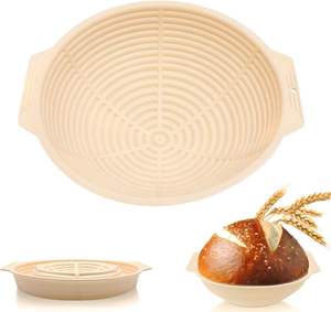 Cesta de fermentación de pan de silicona personalizada, cesta de mimbre para fermentación de pan - Product Image 1