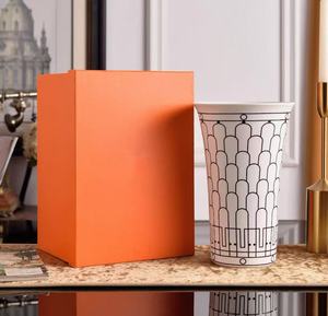 <span class=keywords><strong>Vaso</strong></span> da Tavolo in Ceramica Porcellanata con Intarsi in Oro, Design Europeo di Lusso YanJun per Arredamento Casa e Regalo di Nozze - Product Image 4