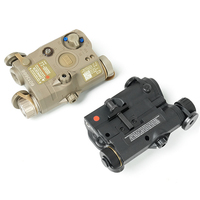 Lampe tactique PEQ 15 avec laser rouge, lumière blanche et lumière IR, lampe torche LED M600C, pointeur laser extérieur, laser rouge, lampes de reconnaissance