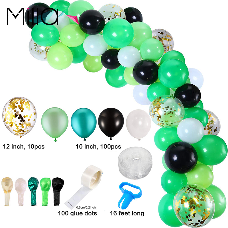 Ensemble vert jungle
