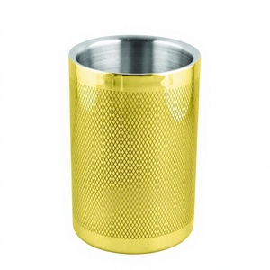 Premium Ice <b>Bucket</b> in Gold Color and Stylish Classic Design - Product Image 1