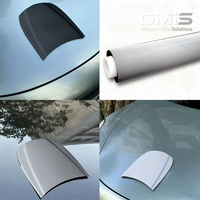 Film de protection de peinture PPF auto-cicatrisant en TPU, film vinyle pour voiture, film TPU de couleur, transformant le blanc en noir lors d'un éclipse solaire